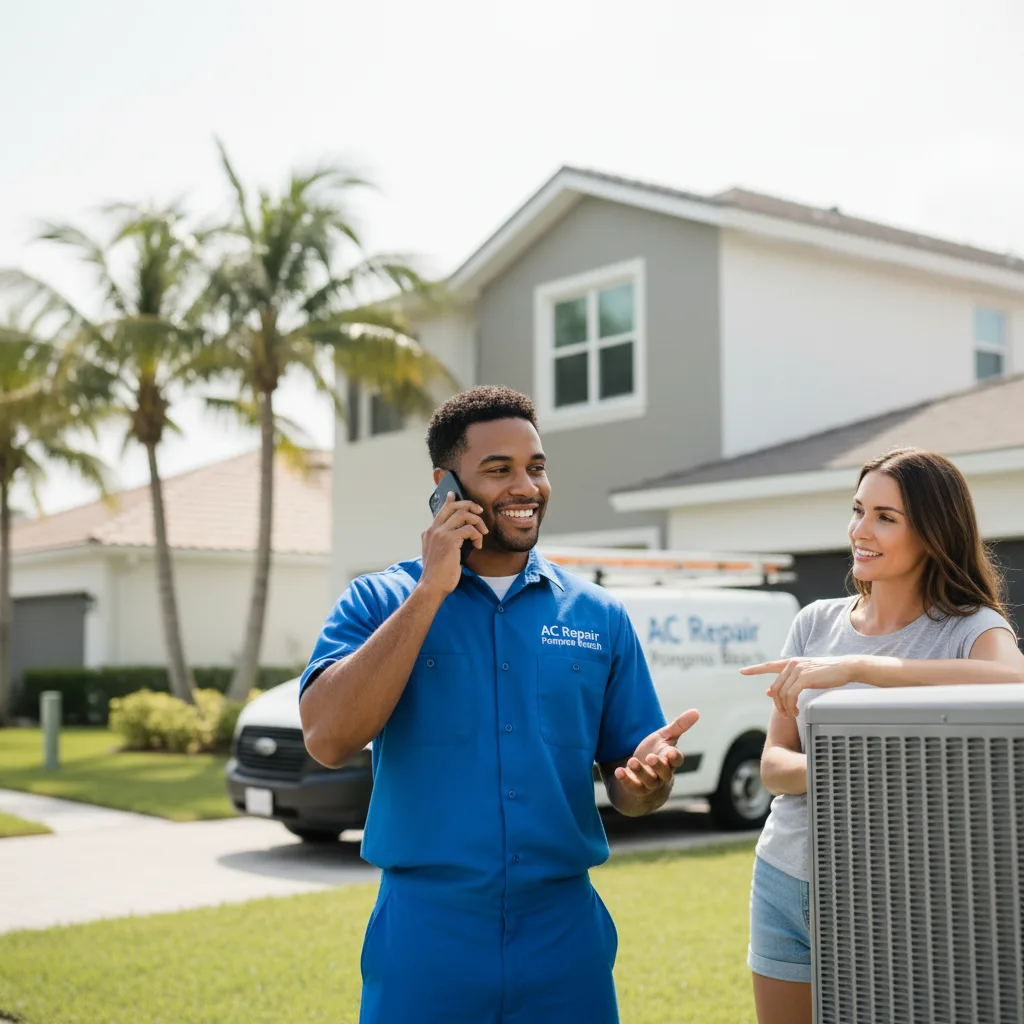AC Repair Pompano Beach customer support in Cramerton